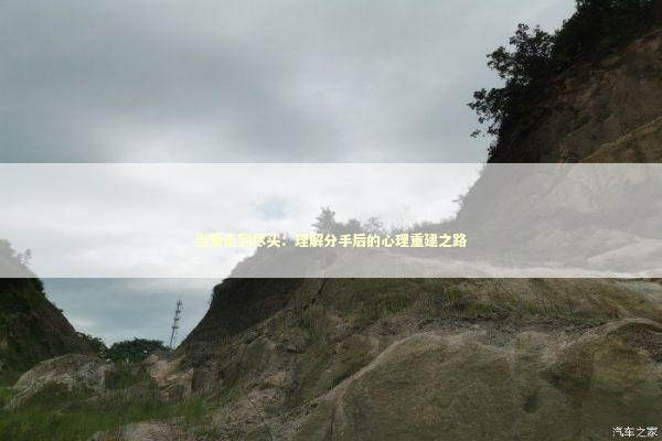 当爱走到尽头：理解分手后的心理重建之路 情感心理